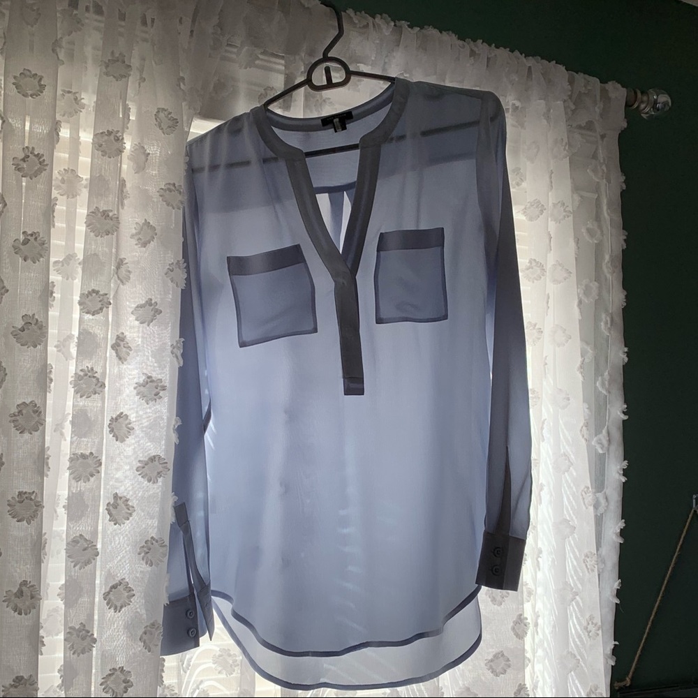 100% silk blouse